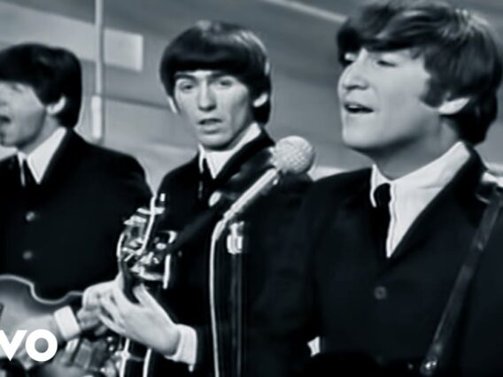 The Beatles – I Want To Hold Your Hand – Performed Live On The Ed Sullivan Show 2/9/64