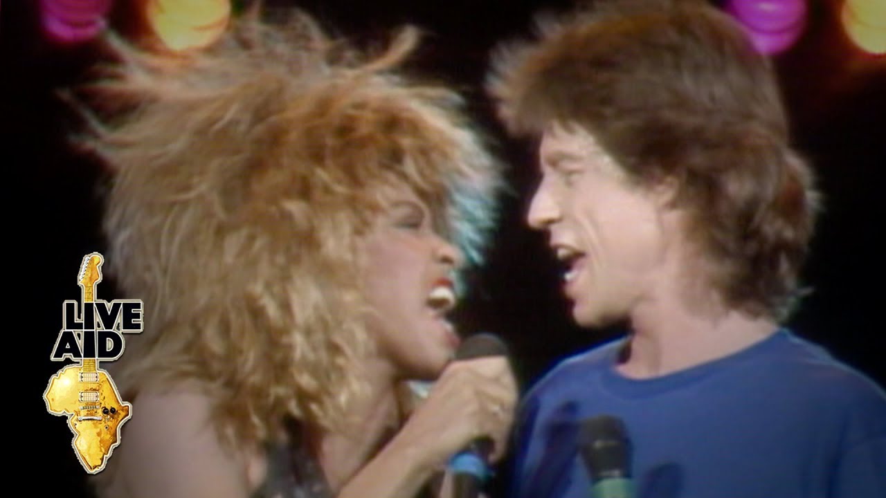 Mick Jagger / Tina Turner – State Of Shock / Its Only Rock n Roll (Live Aid 1985)