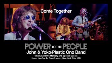 Come Together (live) – John & Yoko/Plastic Ono Band with Elephants Memory