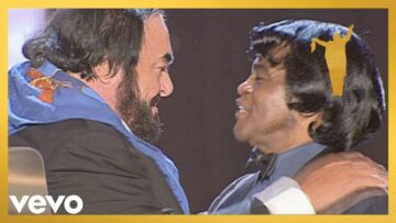 Luciano Pavarotti, James Brown – Its A Mans Mans Mans World (Official Live Performance Video)