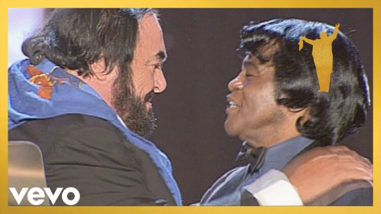 Luciano Pavarotti, James Brown – Its A Mans Mans Mans World (Official Live Performance Video)